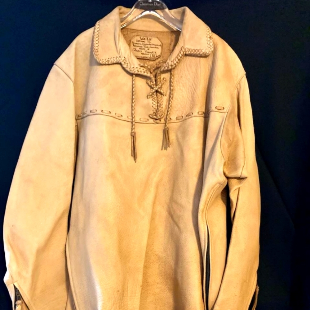 GREAT DEAL!! Men's Leather Pullover